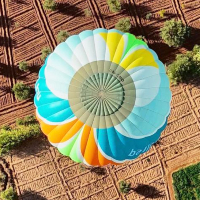 Hot Air Balloon Ride with Traditional Berber Breakfast in Marrakesh  Marrakesh Palmeraie