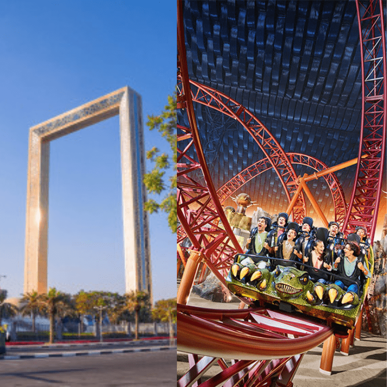 IMG Park + Dubai Frame - Combo  IMG Worlds of Adventure Dubai