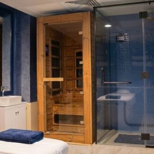 Infrared Sauna + Relaxation, Hot Stone & Aromatherapy STEAM BATH Shop Online at Special Price from UAE Mega Deals