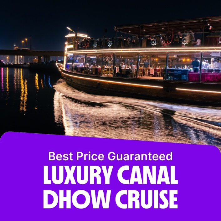 Luxury Canal Dhow Cruise  AL FARIS DHOW