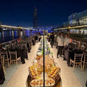 Luxury Dubai Canal Cruise With Soft Or House Beverages EXPERIENCE RESTAURANTS Shop Online at Special Price from UAE Mega Deals
