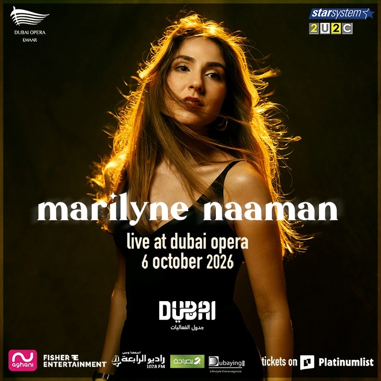 Marilyne Naaman live at Dubai Opera 2026  Dubai Opera