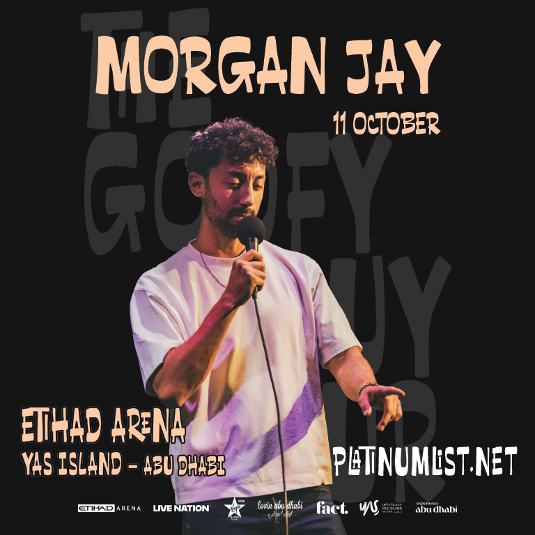 Morgan Jay - The Goofy Guy Tour in Abu Dhabi  Etihad Arena