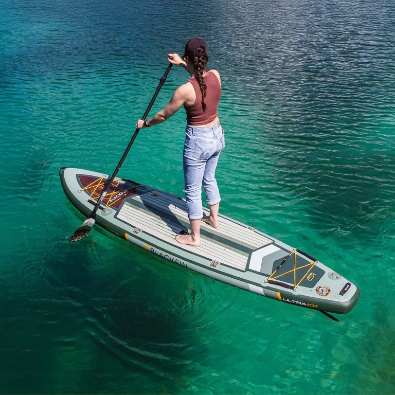 Paddleboarding at the sea at Old Mina Port - Qool Qatar  Old Mina Port