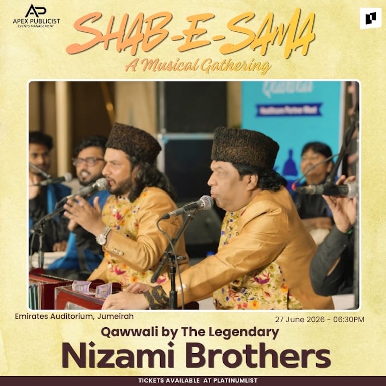 SHAB-E-SAMA - A Musical Gathering in Dubai  Emirates Theatre
