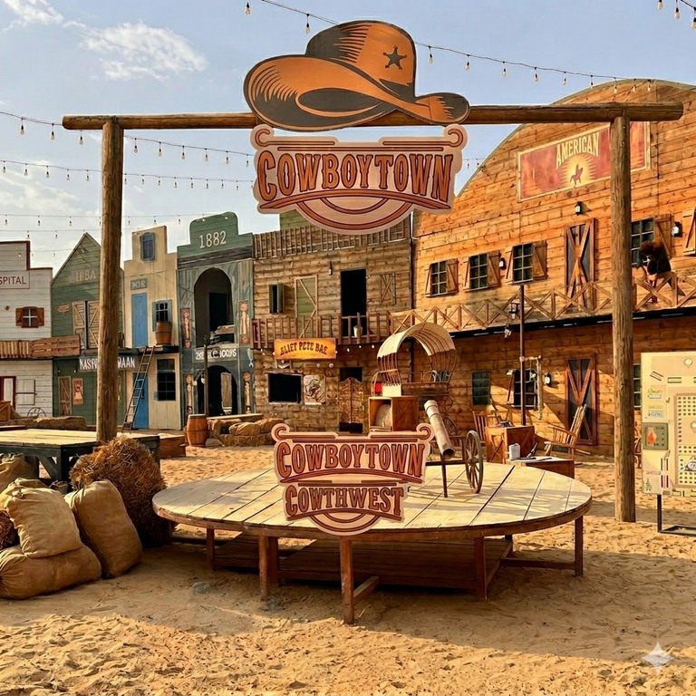 South West in Abha  Southwestern Cowboy Town