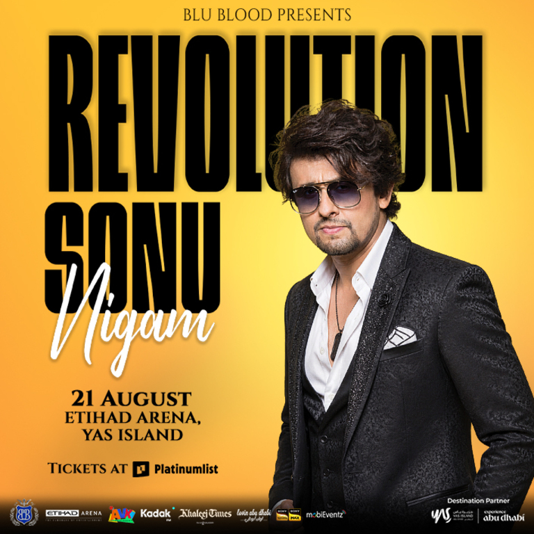 The Revolution Tour - Sonu Nigam in Abu Dhabi  Etihad Arena