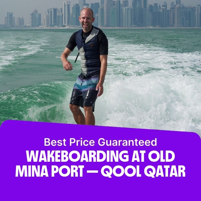 Wakeboarding at Old Mina Port - Qool Qatar  Old Mina Port